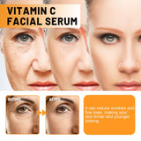 Vitamin C Facial Serum Essence-B, Vitamin C Serum for Face, Face Serum for Women, Hydrating Age-Defying Serum for Wrinkles & Age Spots, Super C Serum (1 PCS)