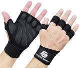 Fit Active Sports New Ventilated Weight Lifting Workout Gloves with Built-in Wrist Wraps for Men and Women - Great for Gym Fitness, Cross Training, Hand Support & Weightlifting