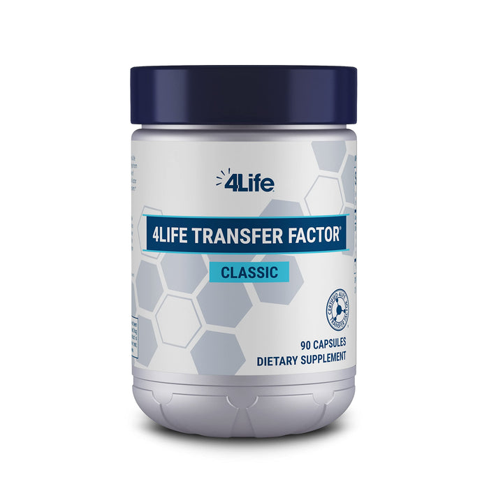 4Life Transfer Factor Classic - Immune System Support Featuring Transfer Factor from Cow Colostrum - 90 Capsules