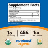 Nutricost Organic Alfalfa Powder 1LB - USDA Certified 100% Organic, Vegetarian, Non-GMO, Gluten Free