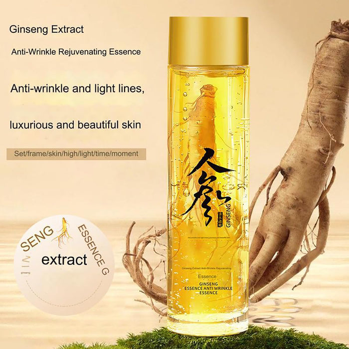 Ginseng Extract Liquid, Ginseng Extract Anti-Wrinkle Original Serum Oil, Korean Red Ginseng Essence for Anti Aging, Moisturizer, Fighting Collagen Loss, Reduces Wrinkles, Improves Sagging (1 bottle)