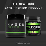 Kaged Stimulant Free Pre Workout Powder | Fruit Punch | Pre-Kaged | Formulated with Creatine, Beta Alanine | No Jitters | 20 Servings