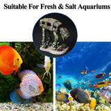 fazhongfa Fish Tank Decorations Star Wars Aquarium Accessories Small to Large Fish Tank Resin Decor for Betta Goldfish Hideouts Cave Hide Ornament Backgrounds (at-Large)