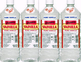 4 X Danncy Clear Pure Mexican Vanilla Extract From Mexico 33oz Each 4 Plastic Bottle Lot Sealed by Danncy