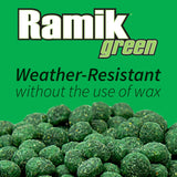 Neogen Ramik Green Fish Flavored Weather Resistant Rodenticide Bait Nuggets, 20-Pound Bucket and Bars, 4 x 16 oz Bars (4lb)