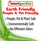 I Must Garden Deer Repellent Concentrate – 1 Gallon: Mint Scent Deer Spray for Plants – Natural Ingredients - Makes 10 Gallons, Covers 40,000 sq. ft.