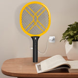 Faicuk Handheld Bug Zapper Racket Rechargeable Fly Swatter (2 Pack)