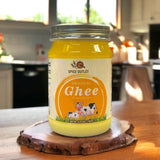 Spice Outlet Fresh Made ORIGINAL GHEE (Clarified Butter) 16 oz (1 Pints) Slow Cooked Home made Recipe Pack of 1