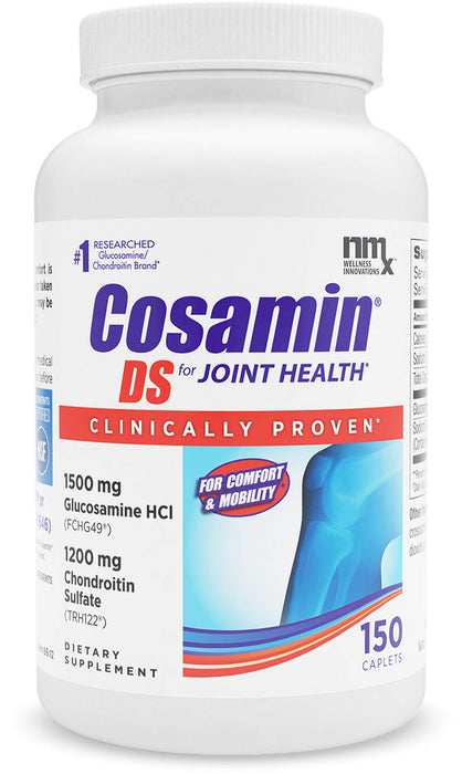 Cosamin DS, 1 Researched Glucosamine & Chondroitin Joint Health Supplement, 150 'Easy-to-Swallow' Caplets