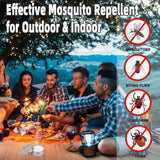 ANEWNICE Mosquito Repellent,Natural Mosquito Repellent Outdoor Patio for Home/Camping/Travel/Car- 2 Packs