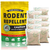 ANEWNICE Rodent Repellent, Peppermint Rodent Repellent, Mice Repellent for House, Natural Mouse Repellent Pouches for Car Engines,Mouse Repellant, Mouse Deterrent,Mice Away 8P