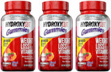 Hydroxycut Caffeine-Free Gummy for Women & Men | 15 Essential Vitamins & Minerals | Metabolism | 90 Count (Pack of 3)