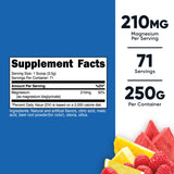 Nutricost Magnesium Glycinate Powder (Fruit Punch, 250 Grams) - Chelated Magnesium (30%) Glycinate
