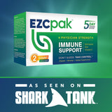 EZC Pak Immune Support Supplement, Vitamin Immune Support Zinc Vitamin C Echinacea, Vitamins for Immune System Support, Immune Boosters for Adults - Immune Support Vitamins - (Pack of 2)