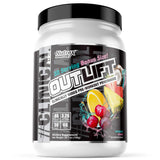 Nutrex Outlift Clinically Dosed Pre Workout Powder with Creatine, Citrulline, BCAA, Beta Alanine, Caffeine | Energy, Power, Pump Preworkout Supplement | Miami Vice 30 Serving