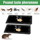 20 Pack Sticky Mouse Trap Rat Traps Indoor, Peanut Taste Pheromone Mouse Traps Indoor for Home, Glue Sticky Traps for Mice and Rats, Snake(Large Size)