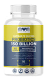 Probiotics 150 Billion CFU - 40 Strain Probiotics for Women, Probiotics for Men and Adults - Shelf Stable Probiotic with Organic Prebiotic - Acidophilus Probiotic - 150 Capsules - Made in USA