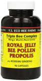 YS Organic Farms: Royal Jelly Bee Pollen Propolis w/Ginseng 90 ct