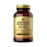 Solgar Chromium Picolinate 200 mcg, 180 Vegetable Capsules - Supports Healthy Blood Sugar Metabolism - Non-GMO, Vegan, Gluten Free, Dairy Free, Kosher - 180 Servings