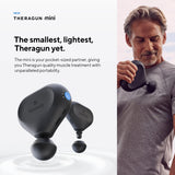 Theragun Mini Handheld Percussion Massage Gun - Portable Deep Tissue Massager for Muscle Pain Relief in Neck, Back, Leg, Hand, Shoulder and Foot