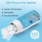 9 in 1 Aquarium Water Test Kit - Easy & Accurate Aquarium Test Strips, 125 Strips Fish Tank Water Testing Kit Monitor pH, Nitrite, Nitrate and More - Ideal for Freshwater and Saltwater Aquariums