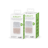 Catit Airsift Dual Action Air Purifier Pad, 2 Pack – Two Media Filter to Keep Litter Box Odors at Bay