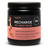 LEGION Recharge Post Workout Drink - Micronized Creatine Monohydrate Natural Post Workout Recovery Drink - Muscle Builder & Recovery Booster Post Workout Supplements (Sour Candy, 30 Servings)