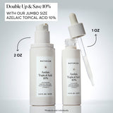 Naturium Azelaic Topical Acid 10%, Face & Skin Care Beauty Treatment with Niacinamide & Vitamin C, 2 oz