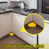 Qualirey 36 Pcs Mice Station with Keys Mouse Bait Stations Waterproof Mice Stations Outdoor Mice Traps Bait Boxes for Mice Indoor Outdoor, Bait Not Included, Suitable for Small Mice (Yellow)