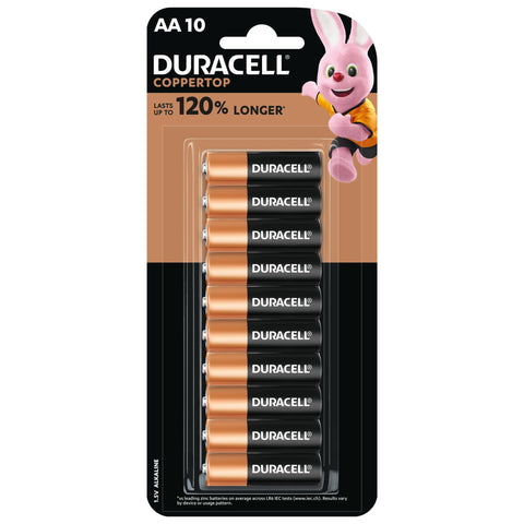 Duracell Alkaline AA 24 Batteries Coppertop MN1500