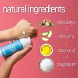 Magnesium Lotion – Super Concentrated – Made with Aloe and Shea – Safe for Kids, Made in the USA (Lavender)