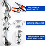 YXYBST Bird Spikes for Outside Keep Your Property Safe from Unwanted Birds with Our Outdoor 20inch