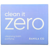 BANILA CO Clean It Zero Purifying Cleansing Balm Makeup Remover & Face Cleanser, Sensitive Skin, Balm to Oil, Double Cleanse, Acne, Breakouts, Redness