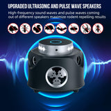 YARDefense Ultrasonic Pest Repeller, 360° Mouse Repellent Indoor Plug-in Rodent Deterrent Repel Mice Rats Squirrels with Ultrasound and Strobe Lights Pest Control for House Attic Garage Basement