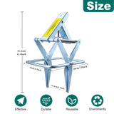 POlAFLEX Mole Traps,Easy Setup Mole Traps That Kill The Best,Reusable Mole Scissors Trap for Lawn