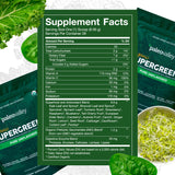 Paleovalley Organic Supergreens Powder - 23 Superfoods with Prebiotic Fiber for Energy and Immunity Support - No Cereal Grasses for Maximum Absorption - Pure Unflavored, 30 Servings