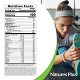 NaturesPlus SPIRU-TEIN, Chocolate - 1.05 lb - Plant-Based Protein Shake - Non-GMO, Vegetarian, Gluten Free - 17 Total Servings