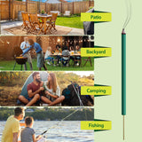 KICKOUTOR Mosquito Repellent Outdoor Patio 24 PCS Natural Citronella Incense Sticks DEET Free Lemongrass Oil Bug Gnat Mosquito Control for Indoor Backyard Travel Camping