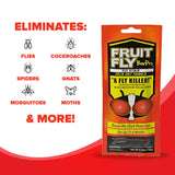 Fruit Fly BarPro – 4 Month Protection Against Flies, Cockroaches & Other Pests. Fly Traps for Indoors/Outdoor. Better Than Mosquito Zapper