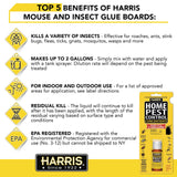 Harris Home Pest Control, 2-Gallon Concentrate - Kills Roaches, Ants, Stink Bugs, Fleas, Ticks, Gnats, Mosquitos, Wasps and More