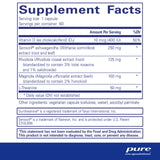 Pure Encapsulations Cortisol Calm - Supports Cortisol Health & Relaxation - Adrenal Support - Contains Ashwagandha & L-Theanine - Restful Sleep - 60 Capsules