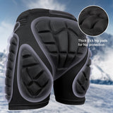 Cienfy 3D Hip Protection Eva Butt Pads Protective Padded Shorts Crash Pad Impact Gear for Skiing Skating Snowboarding Skateboarding (X-Large)