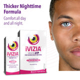 iVIZIA Lubricant Eye Gel for Severe and Nighttime Dry Eye Relief, Preservative-Free, Moisturizing, 30 Sterile Single-Use Vials