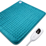 Electric Heating pad for Back/Shoulder/Neck/Knee/Leg Pain Relief, 6 Fast Heating Settings, Auto-Off, Machine Washable, Moist Dry Heat Options, Extra Large 20"x24"