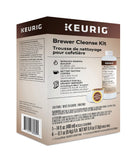 Keurig K-Express Coffee Maker & Brewer Cleanse Kit For Maintenance Includes Descaling Solution & Rinse Pods, Compatible Classic/1.0 & 2.0 K-Cup Pod Coffee Makers, 4 Count