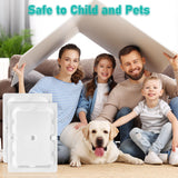 Qualirey 12 Pack Mouse and Insect Glue Traps, Strong Sticky Mice Traps Indoor for Home, Pre Scented Rodent Traps with Non Toxic Glue for House Garage, Ready to Use, Safe to Children and Pets (White)