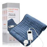 Heating Pad for Back Pain Relief & Cramps, KOT Heating Pads with Auto Shut Off Large, 6 Heat Settings Electric Heated Pad, Blue