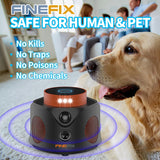 FINEFIX Mice Repellent Indoor 2024 UPGRADED Rodent Repellent Ultrasonic plug in Ultrasonic Mouse Repellent Ultrasonic plug in Bat Repellent Rat Repellent Ultrasonic Squirrel Repellent indoor Attic etc