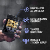 ALPHA LION Core Pre Workout w/Creatine for Performance, Beta Alanine for Muscle, Powder, L-Citrulline for Pump & Tri-Source Caffeine for Sustained Energy (30 Servings, Blue Raspberry Flavor)