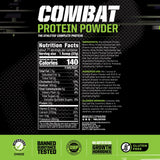 MusclePharm Combat Protein Powder, Chocolate Milk - 6.2 lb - Gluten Free - 77 Servings